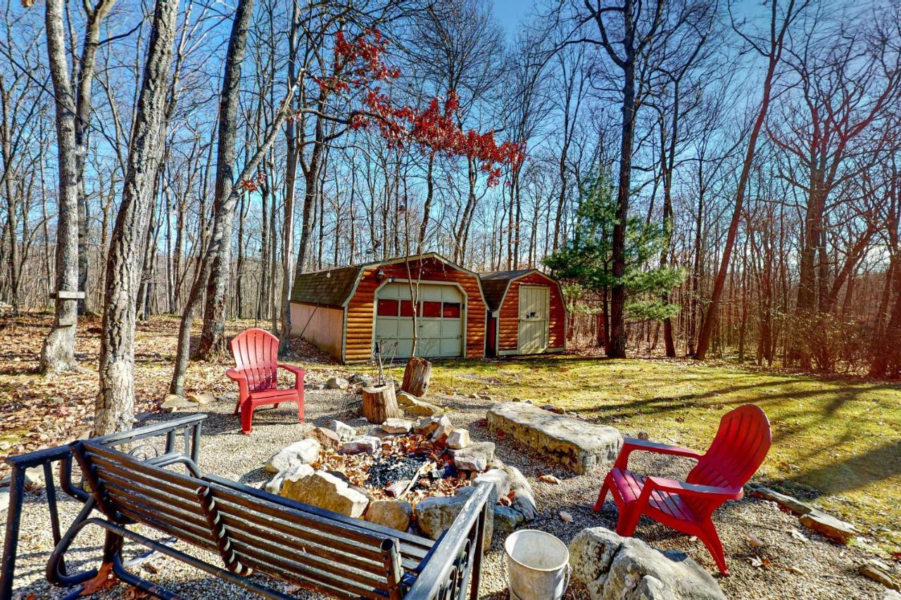 Pine Woods Cabin McHenry Bagian luar foto